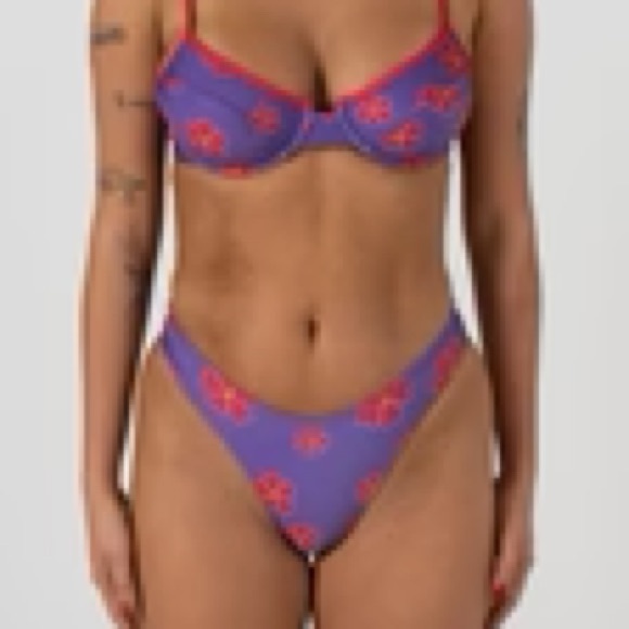 Inner Realm purple fields Bikini Set🌺 - Picture 8 of 9